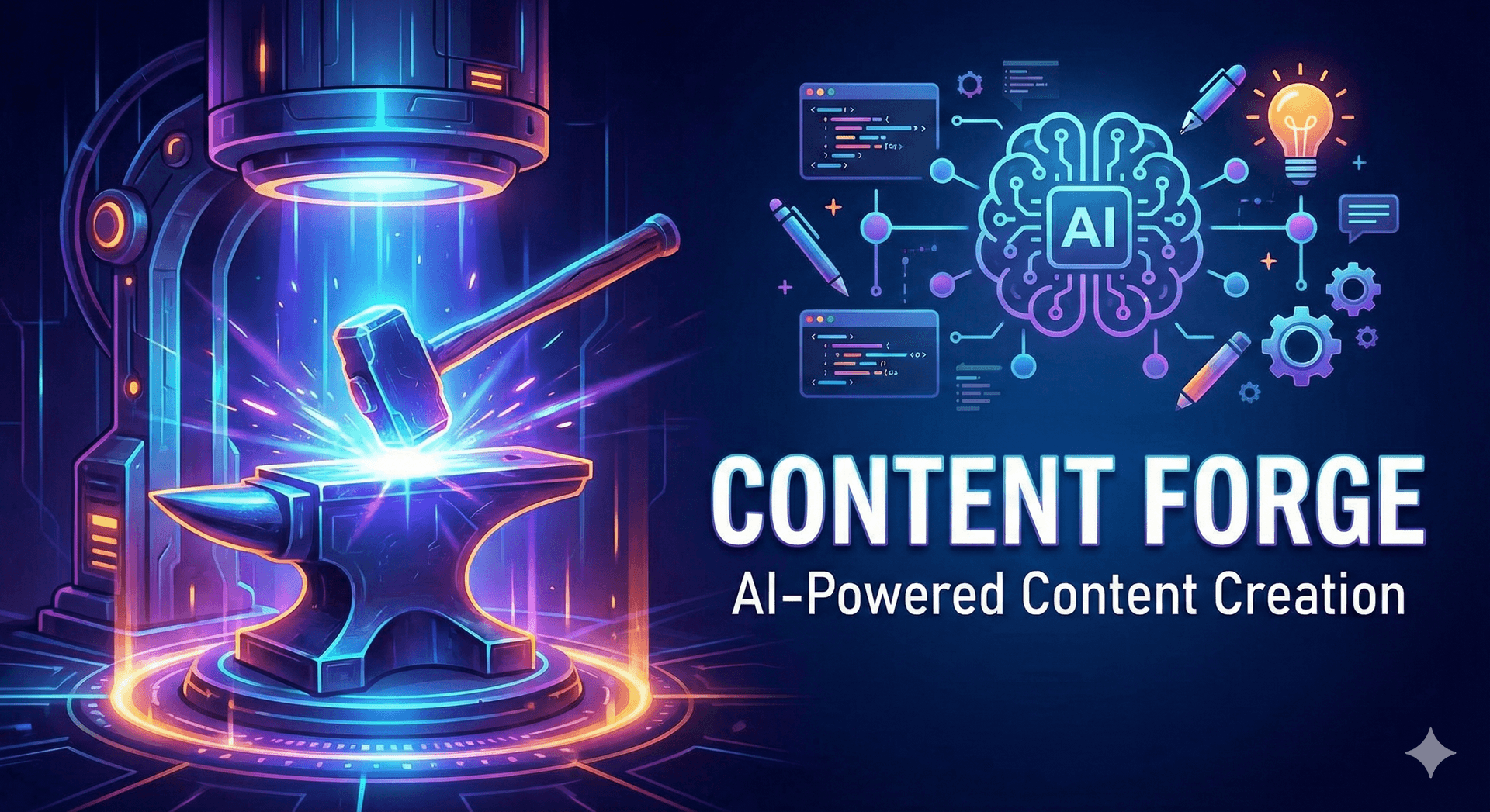 ContentForge Web - AI Content Generation Dashboard